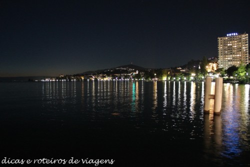 Lago Léman em Montreux